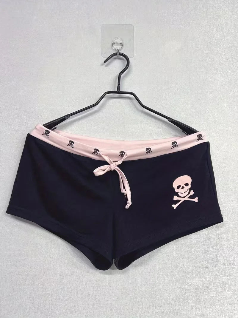 Y2K Streetwear Gyaru goth Shorts