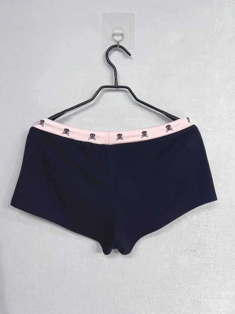 Y2K Streetwear Gyaru goth Shorts