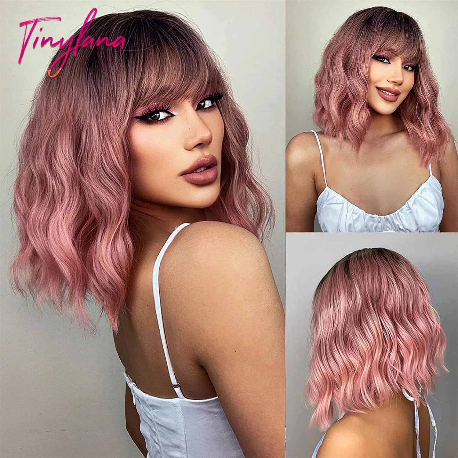 Short  Wavy Synthetic Wigs