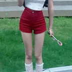 High Waist  Short Jeans