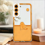 Cut Cartoon Cat Phone Case For Samsung