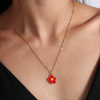 1pc Lovely Flower Necklace