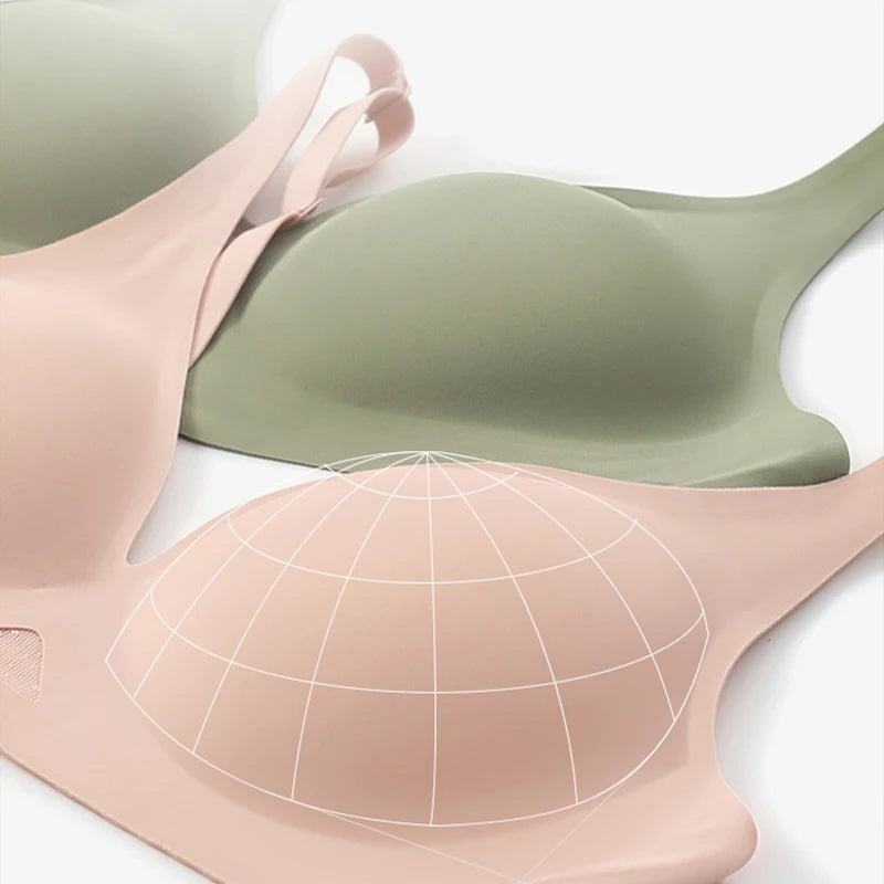 Wire Free Push Up  Bra