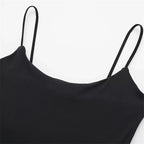 MUJER Tight  Backless Bodysuit