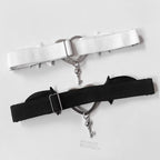 Punk Little Devil Wings Leg Garters
