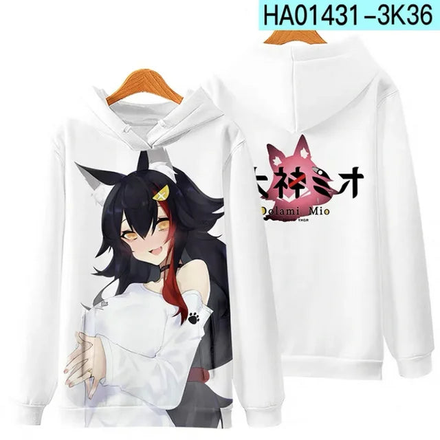 Hololive Nekomata Okayu Hoodie