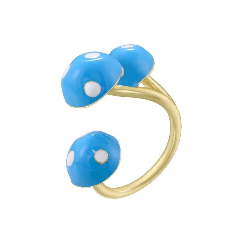 ZHUKOU  Mushroom shaped Ring