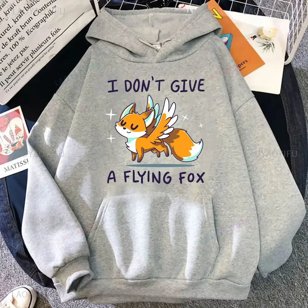Cute I Don't Give A FoxHoodie