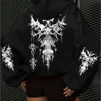 Casual  Gothic Hoodie