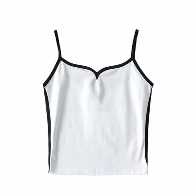 casual v neck crop top