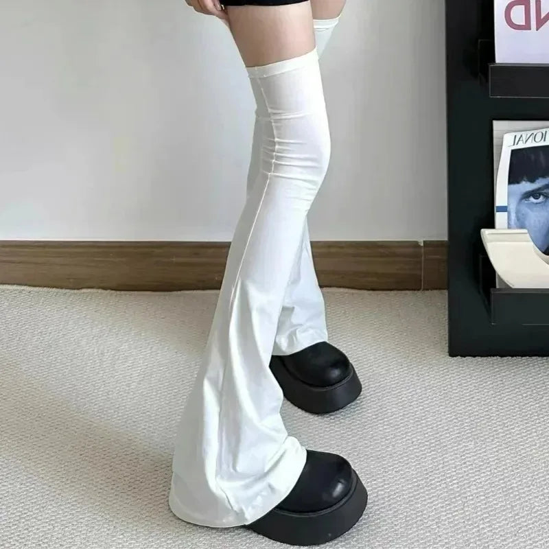 Y2k Punk Over Knee Socks