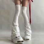 Y2k Punk Over Knee Socks