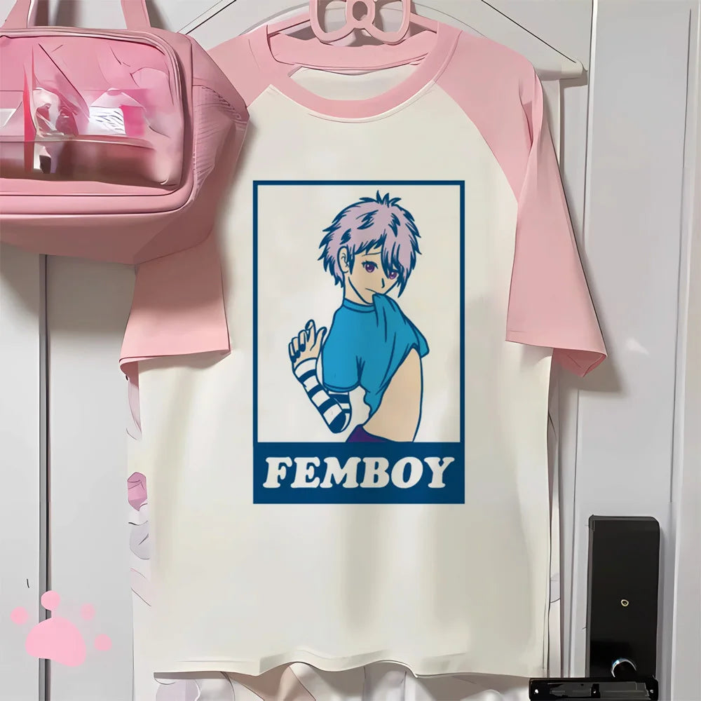 Femboy top tees