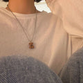 Cute Plush Bear Necklace
