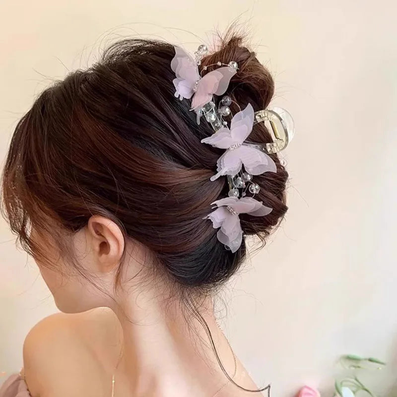 Elegant Butterfly  Hair Claw