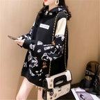 Casual  Print Hoodie