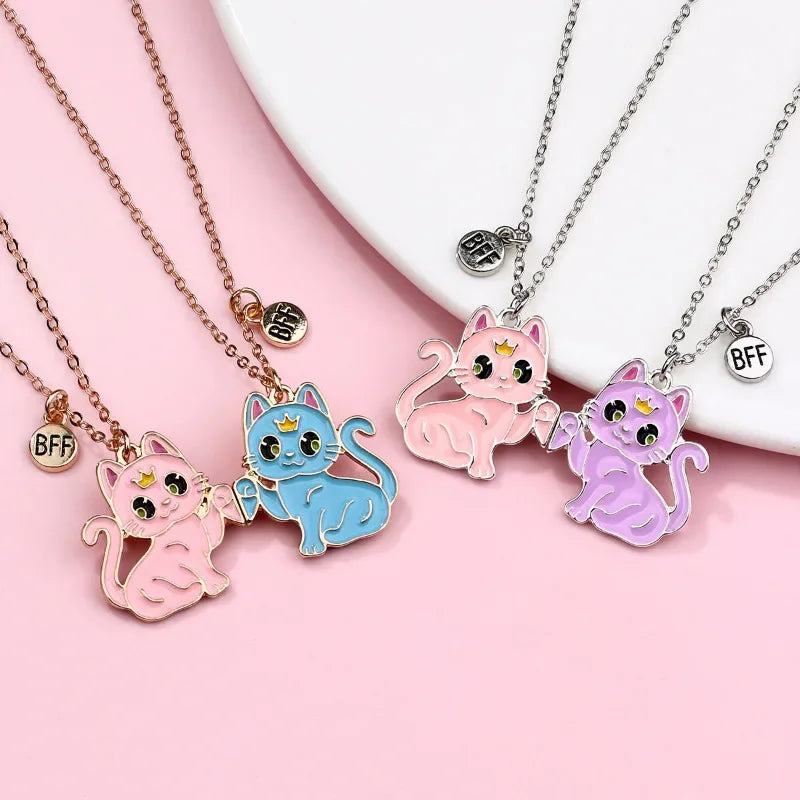 2Pcs/set Cartoon Cute Cat