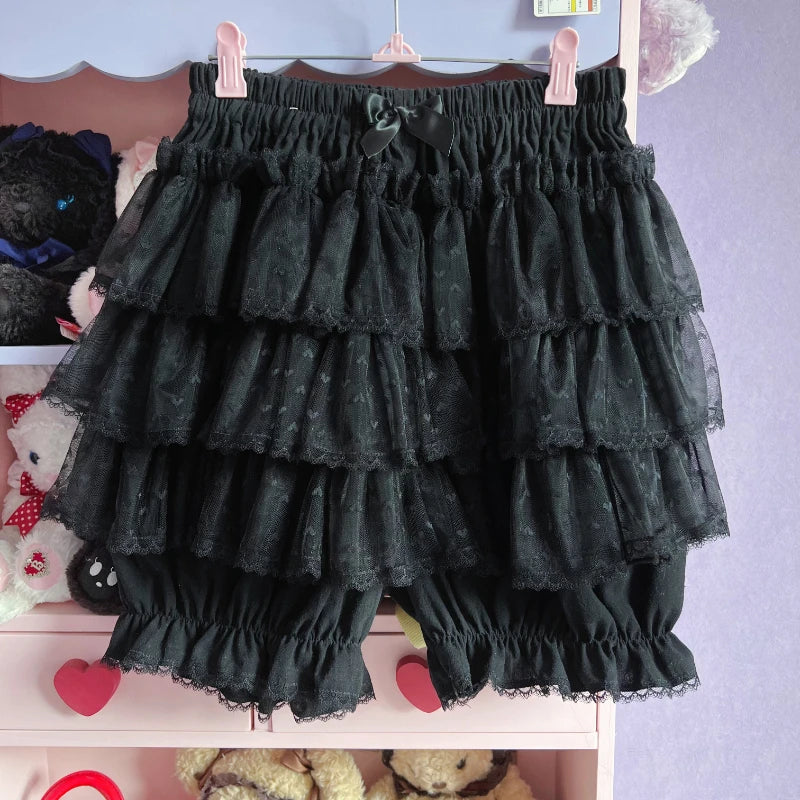 Harajuku Sweet Lace Lolita Shorts/Skirt