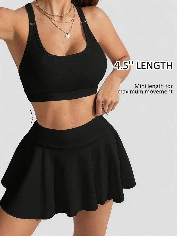 High Waist Sports Skirt