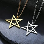 Unift Inverted Pentagram  Necklace