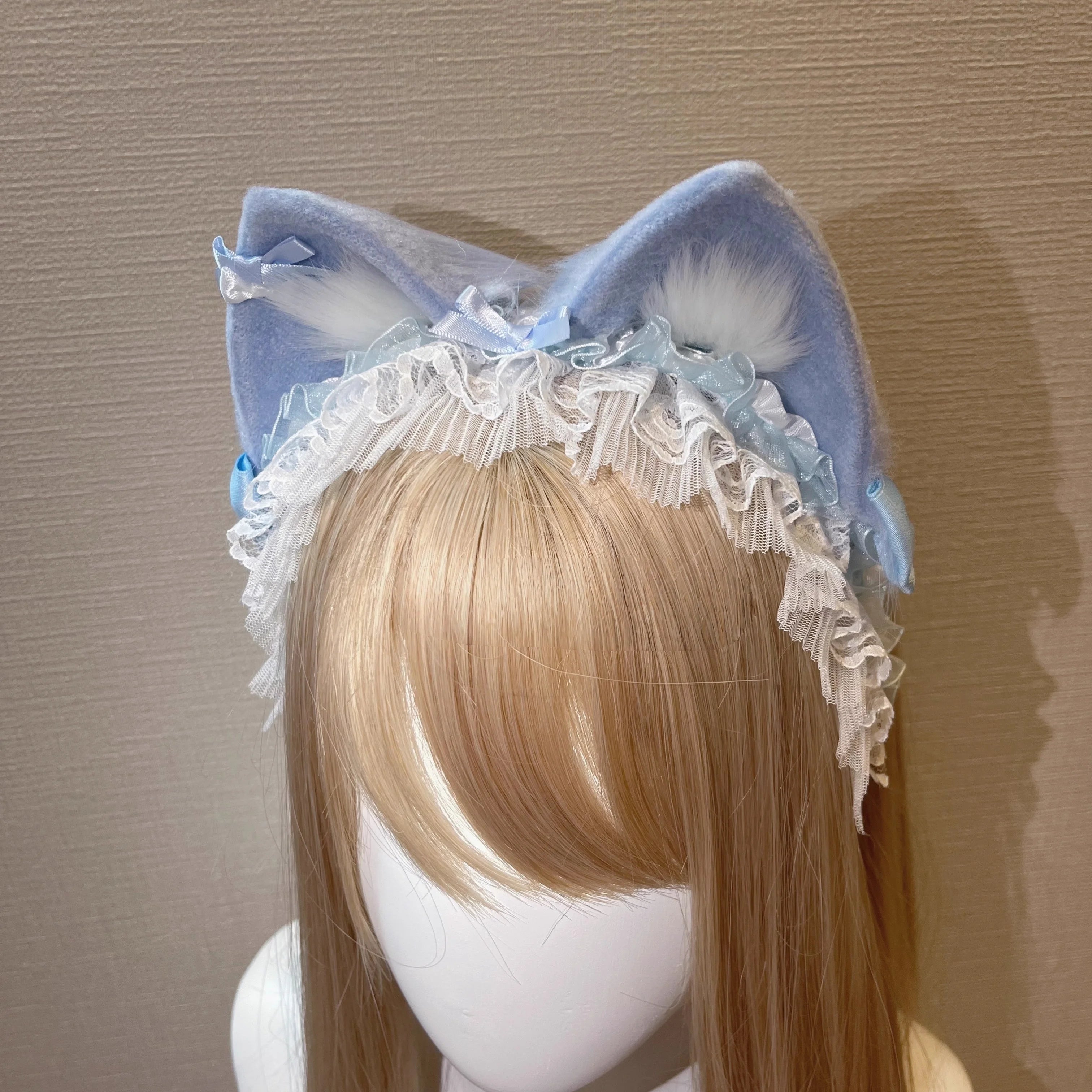 Lolita Fairy Lace Cat Ear Headband