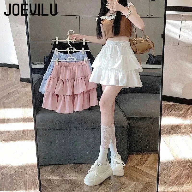 Cute Tiered Ruffle Skirt