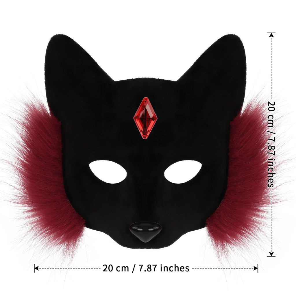 Plush Fox Mask
