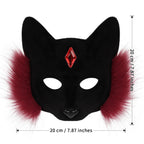 Plush Fox Mask