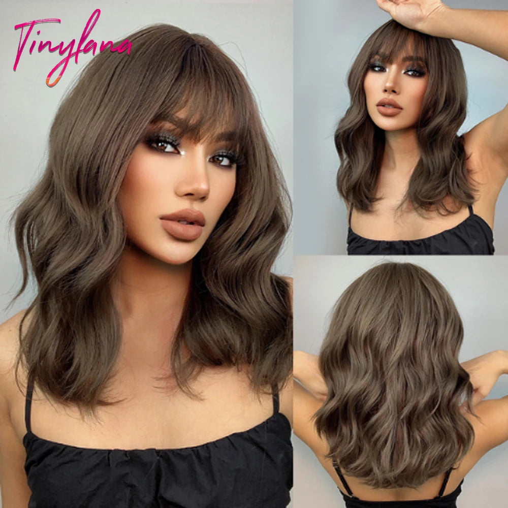 Short  Wavy Synthetic Wigs