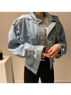 Cropped Denim Jacket