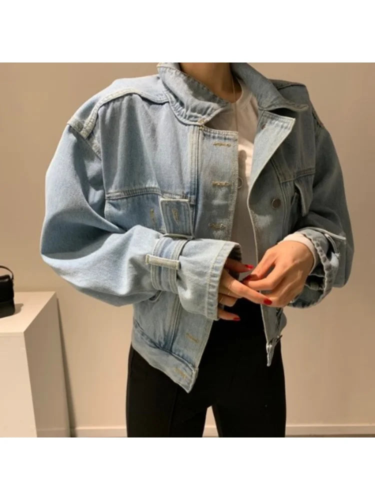 Cropped Denim Jacket