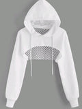 Street Sport Crop Hoodie