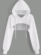 Street Sport Crop Hoodie