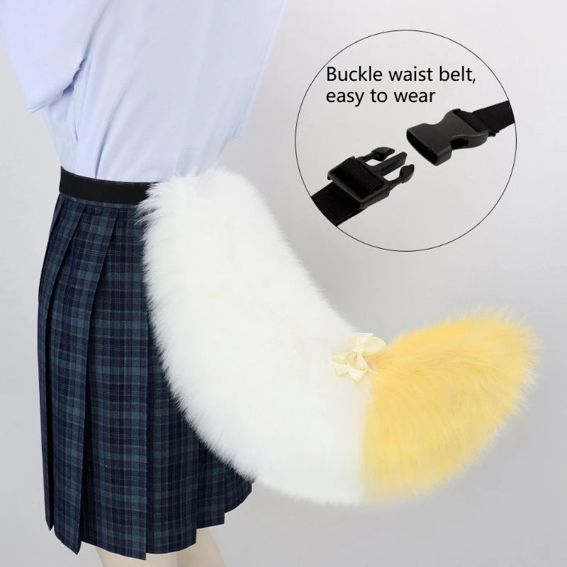 60cm Plush Animal Tail  Fox/Cat