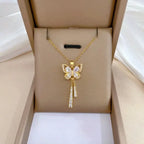 Cherry Blossoms Flower Necklace