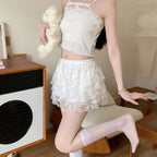 Floral Lace Lolita Safety Shorts
