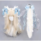 Lace Bow  Cat Ears