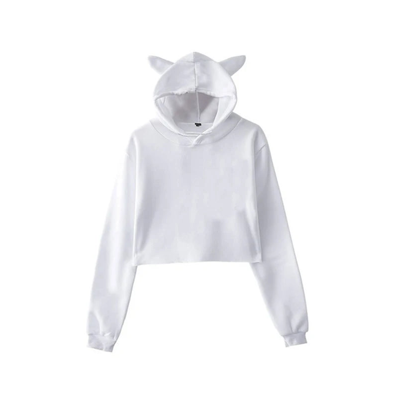 Cat Ear Crop Top