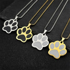 Dog Paw  Necklace