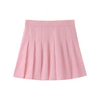 Summer Mini Skirts Pleated