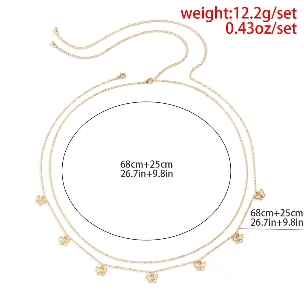 Classic Cute Butterfly Waist Belly Chain