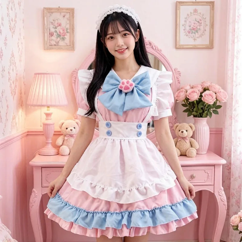 Kawaii Cute Lolita Maid Costume