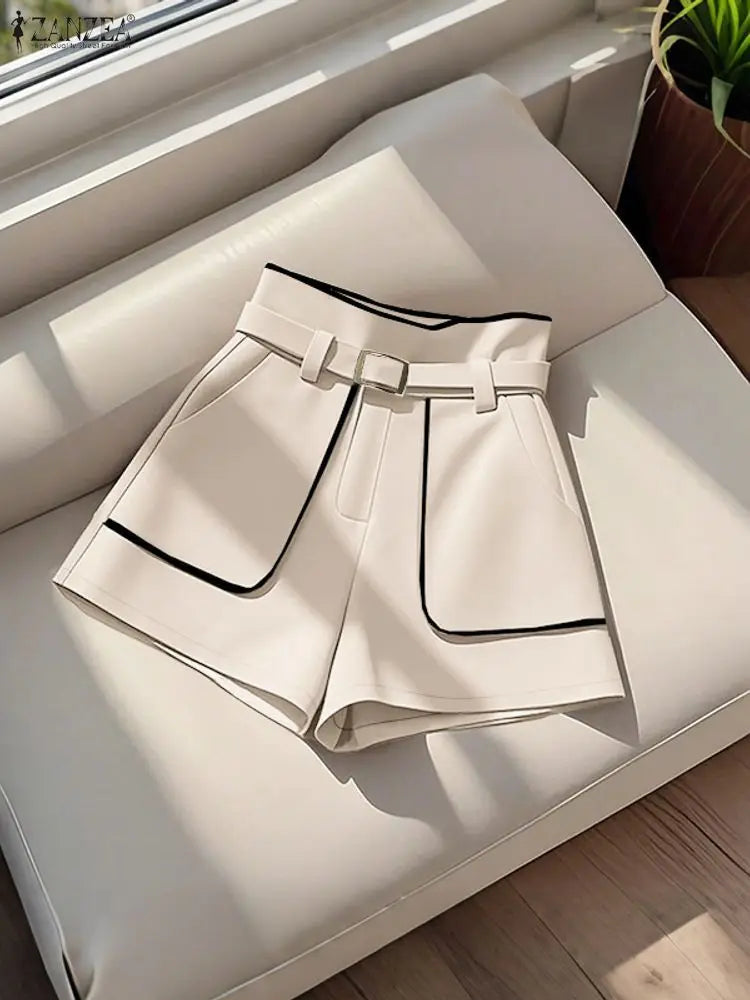 ZANZEA Elegant  Shorts