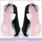 AS Long Straight Synthetic Wig