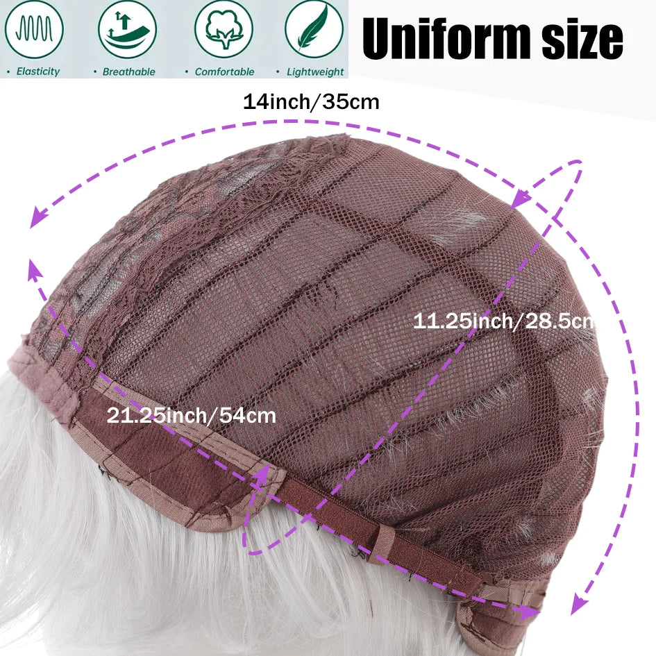 Synthetic wigs