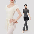 Soft Irregular  Mesh Ballet Skirts