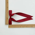 Silky Satin Bow Hair Clips
