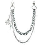 Punk Rivet Pants Chain