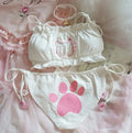 Cute Anime Cat  Bra & Panties