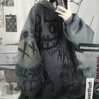 Gothic  Cartoon Hoodie